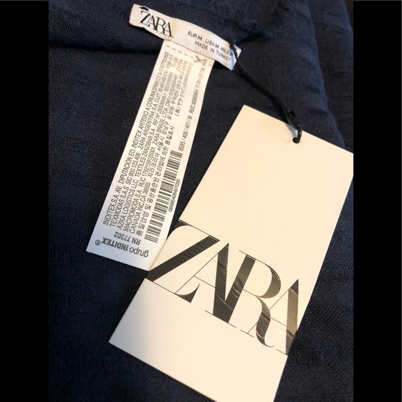 Zara Man Textured Scarf - Picture 6 of 8